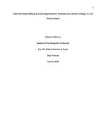 A Case Study in the Ethical Boundaries Of