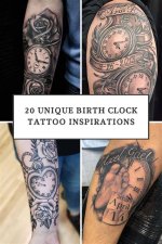 A Guide to Birth Double Clock Tattoo Designs