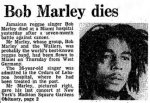 Bob Marley: Cause of Death Explained