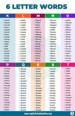 List of 6 Letter Words Ending with 'Ale'