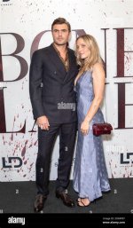 Monica Noonan and Alex Roe