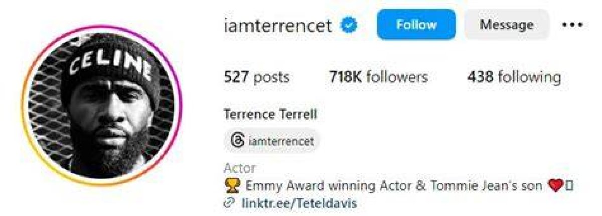 Terrence Terrell Height, Weight, Net Worth, Age, Birthday, Wikipedia, Who, Instagram, Biography